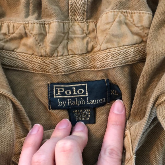 *SOLD* Men’s Polo Hoodie - Picture 2 of 5